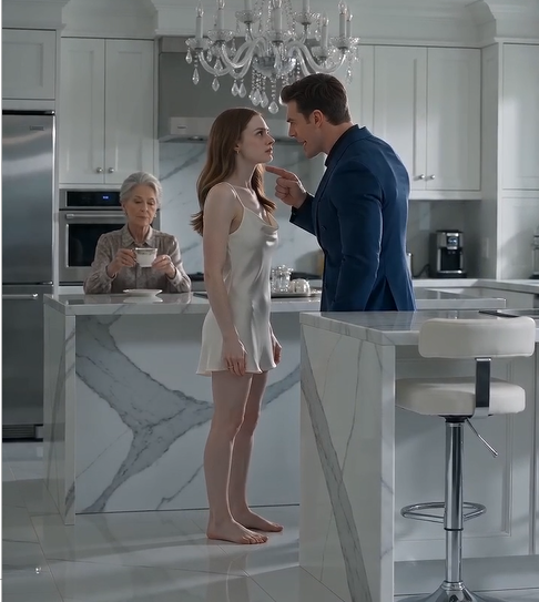 "My husband kept slapping me across the face over something ridiculously trivial. The next morning, he saw a lavish breakfast spread and smirked, 'Looks like you've finally come to your senses.' But the moment he noticed who was sitting around the table, he turned pale and nearly collapsed from shock..."