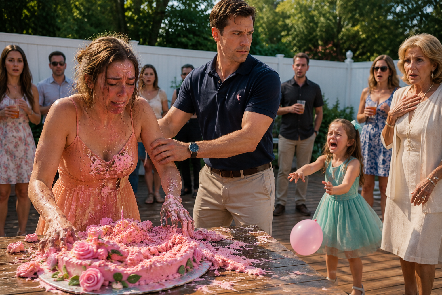He Ruined His Daughter’s Birthday in Front of 37 Guests—Then His Wife Found the Secret He’d Been Hiding Under the Sink