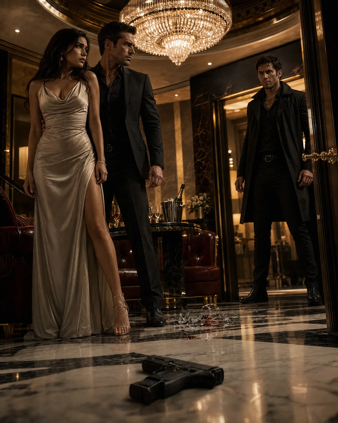 She Sat on a Mafia Boss's Lap to Escape Her Abusive Ex-Then He Whispered, "Stay Close. No One Touches You Whiile You're...