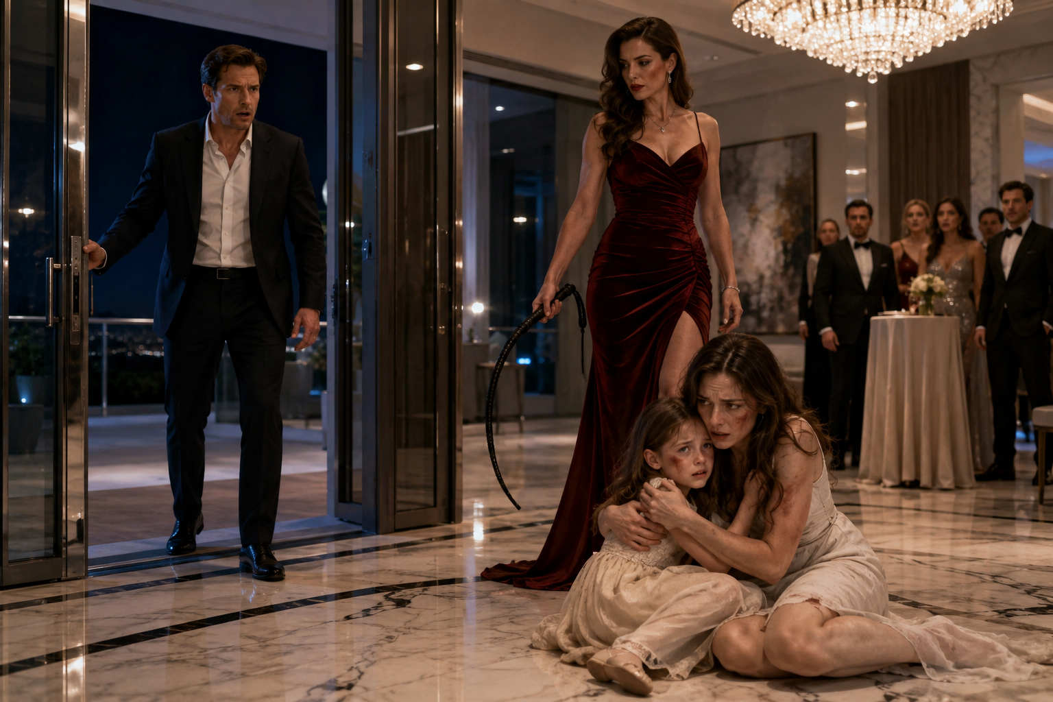 She Tried to Silence the Maid and Her Child Forever-Until the Little Girl Looked at the Milliionaire and Said, "Daddy..."