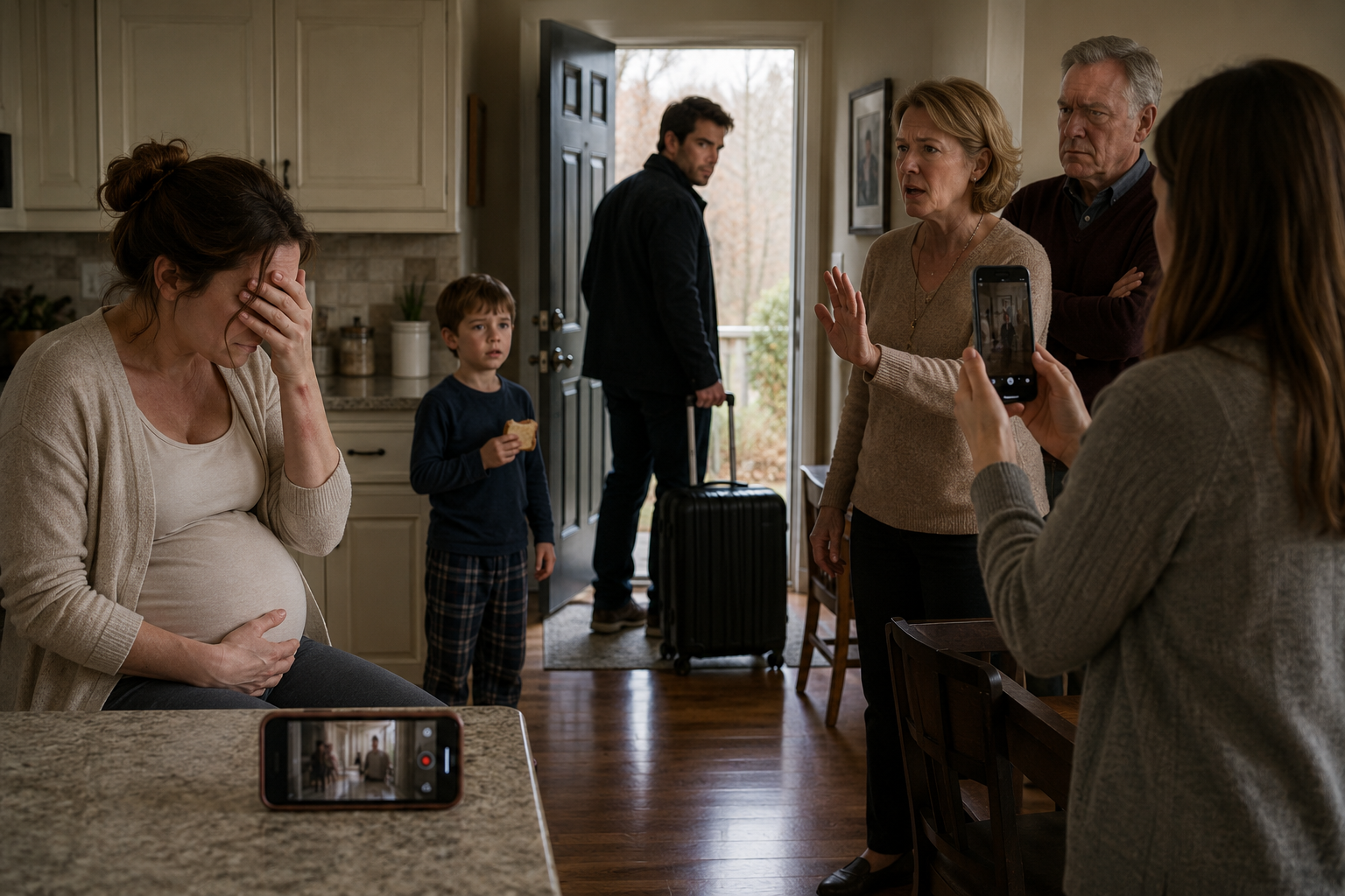 HE WALKED OUT ON HIS PREGNANT WIFE—THEN ONE RECORDING EXPOSED THE FAMILY SECRET BEHIND IT ALL