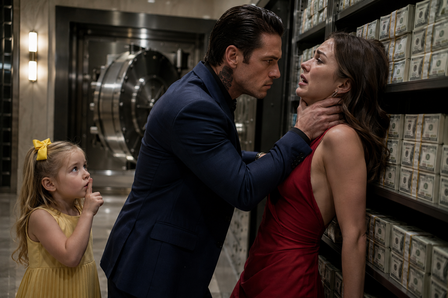My 4-Year-Old Daughter Whispered, “Aunt Vivian Is in the Vault”—What I Found Inside Changed Everything
