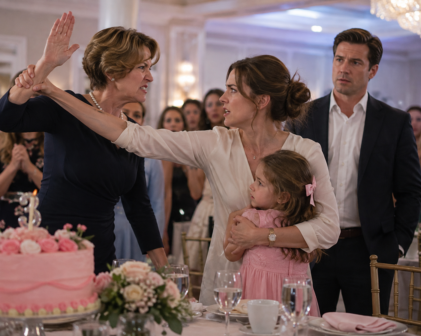 She Raised Her Hand at the Birthday Party—Then One Sentence From the Little Girl Silenced the Entire Room