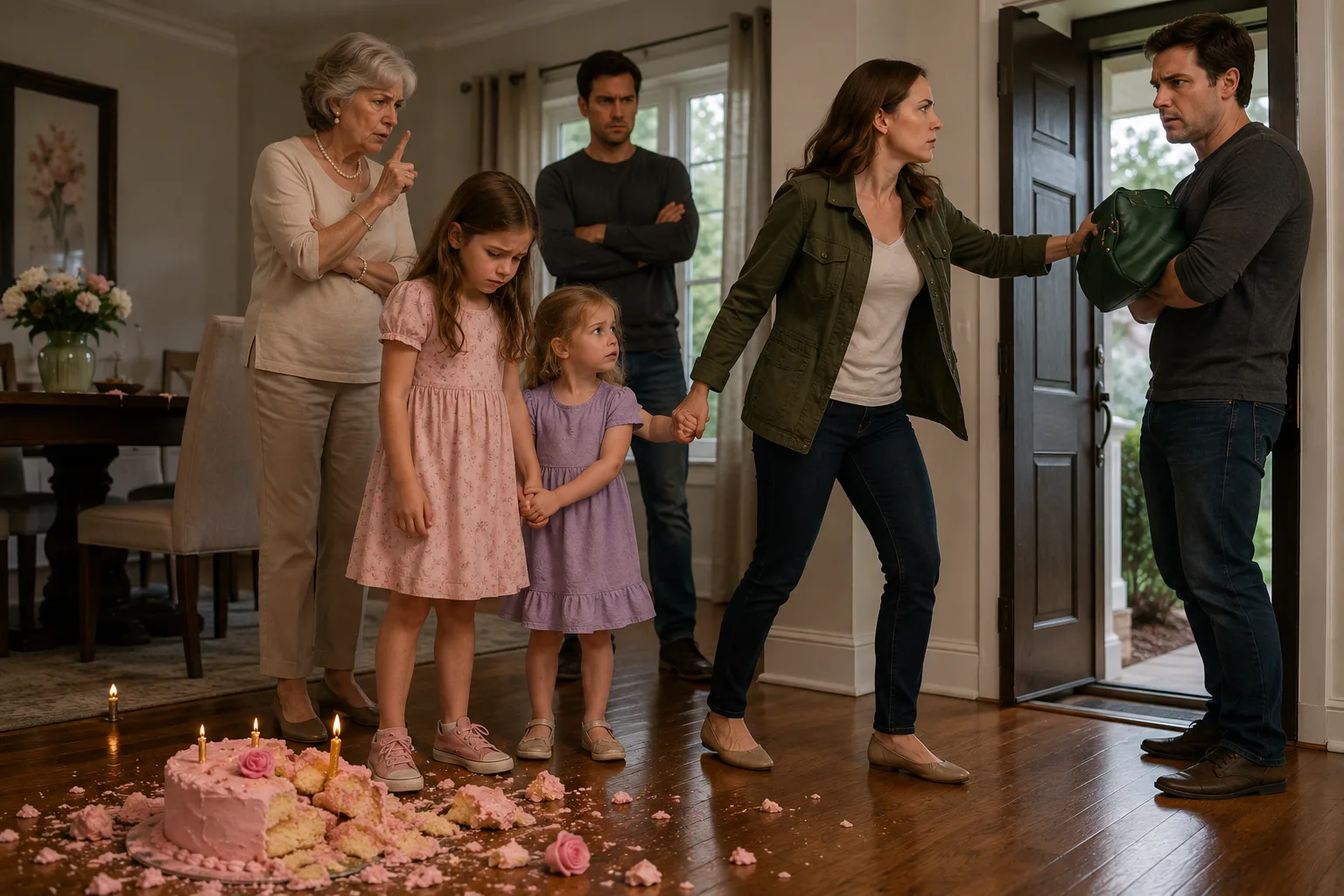 Grandma Smashed My Daughter’s Birthday Cake—Then I Discovered What My Husband Had Been Hiding for Years