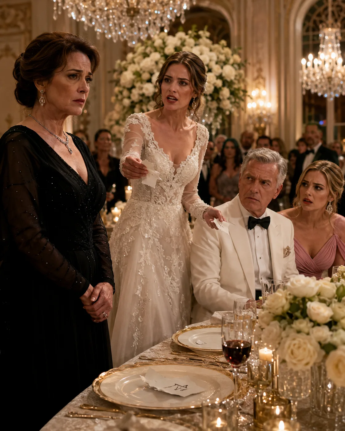 """My husband brought his mistress to our daughter's wedding -and then asked me to give her my seat besiide him.