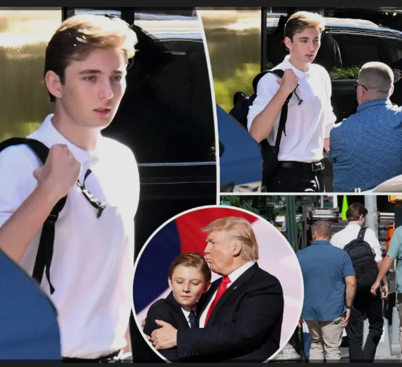 🔥Sad Update: Reports say Barron Trump was taken to the hospital after... See more 👇👇