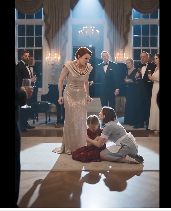 She Shoved the Maid’s Little Girl Away From a Priceless Piano—Then the Billionaire Walked In and Realized the Child Was His Daughter