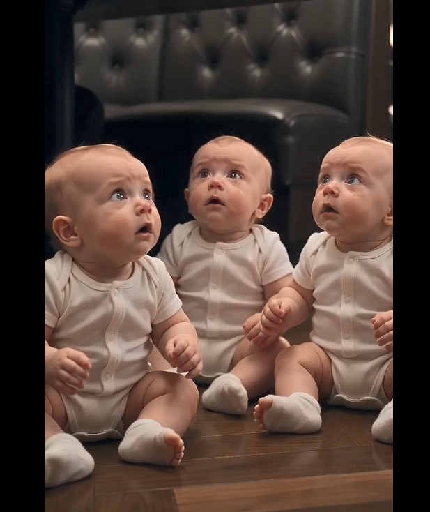 The Waitress Silenced His Crying Triplets With One Whisper—Then He Learned Who She Really Was