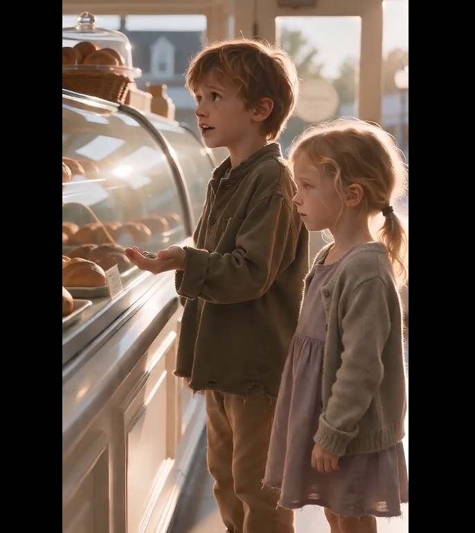 They Walked Into a Bakery With Only a Handful of Coins—What the Old Baker Did Next Changed Their Lives Forever