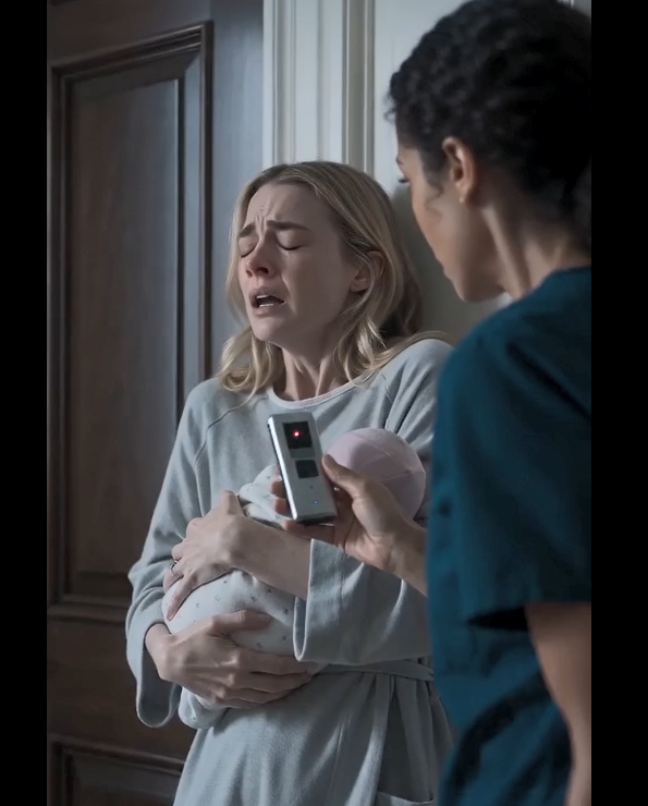 The Nurse Hid Me and My Newborn Behind a Locked Door—Then I Heard My Husband Planning to Take My Baby Away