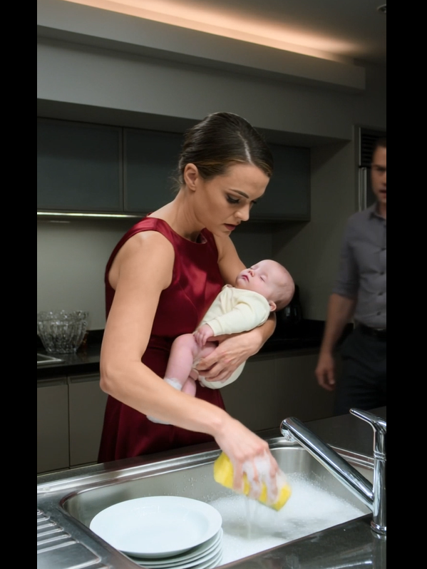 My mother embarrassed my wife at our son’s first birthday party, making her serve all the guests while taking care of our sick baby.