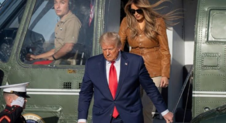 Marine One Forced to Make Emergency Landing with Trump, Melania