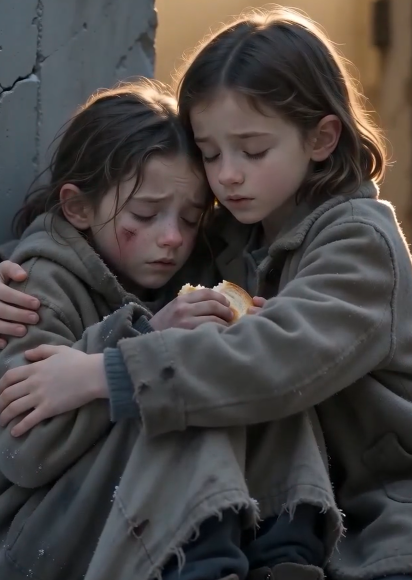 “She Shared Her Bread With a Homeless Girl—Then the Door Behind Them Burst Open”