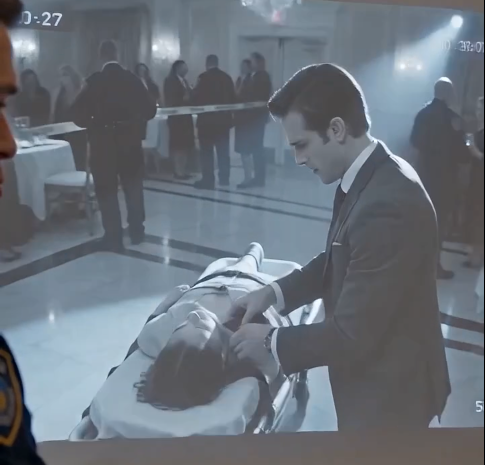 The ballroom went dead silent the moment it happened.