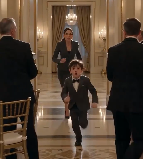 The ballroom went completely still.