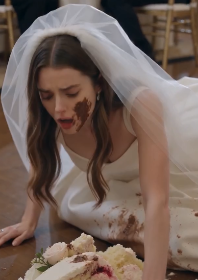 # **He Shoved Me Into Our Wedding Cake and Laughed in Front of Everyone—He Never Expected What I Did Next**