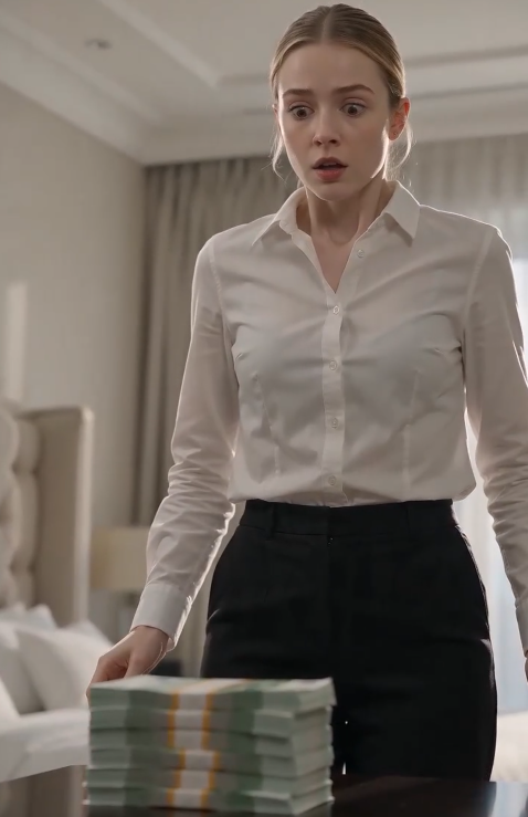 Emma stepped into the master bedroom.
