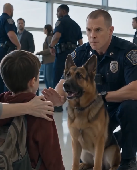 “Stay back! Nobody touch the boy!”