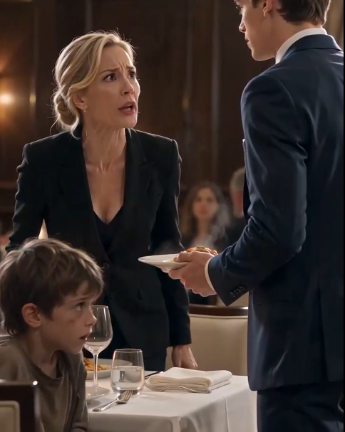 Ethan's voice rang through the restaurant so loudly that every conversation instantly died.