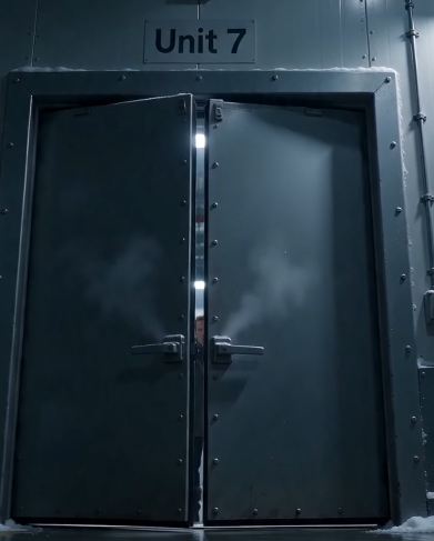 The freezer door slammed shut at exactly 11:48 p.m.