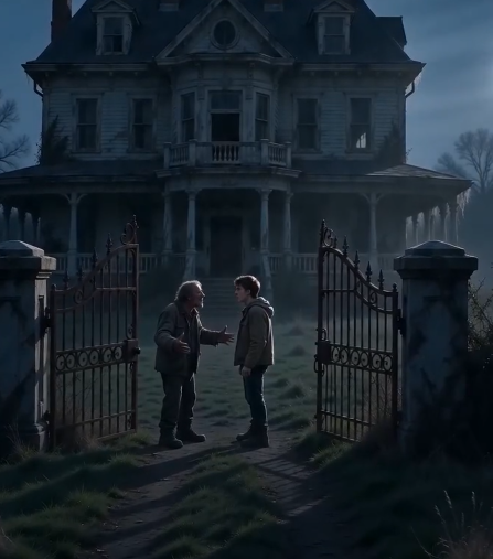 “The house has been empty for fifteen years. No one wants it. They say it’s cursed.”