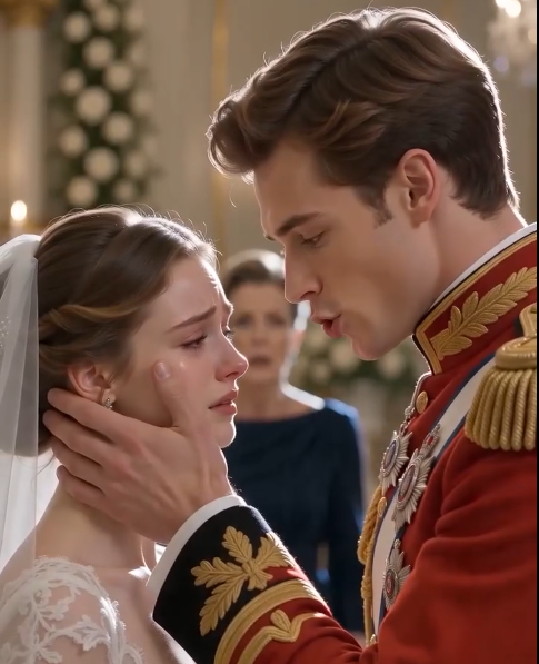 The wedding hall fell silent.