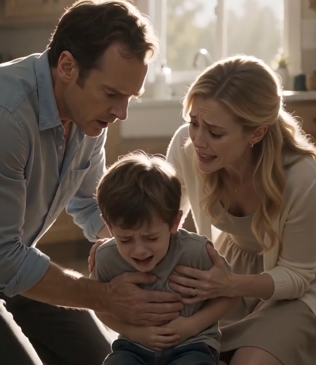 “My new wife cried perfectly while insisting my son was mentally unstable—completely unaware that our babysitter had just placed the proof of something far darker into my hands…”