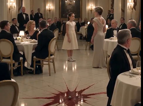 The little girl’s voice cut through the room like a blade.