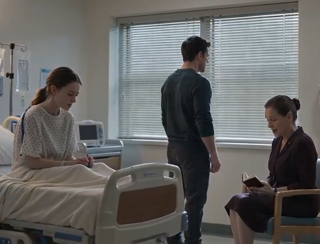 Quincy shouldn’t have been in the hospital corridor at all.