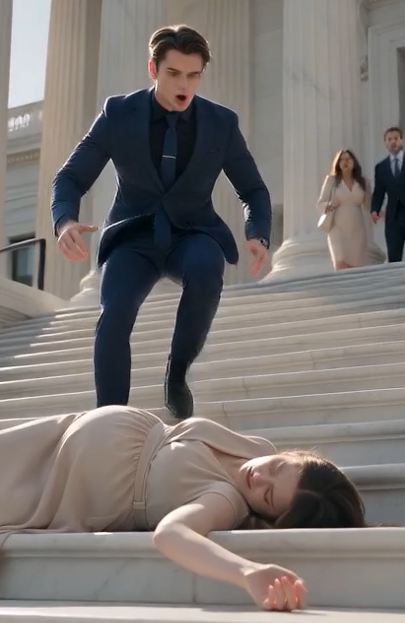 The Mistress Pushed His 8-Month Pregnant Wife Down the Courthouse Steps—Then She Learned the Victim Was the State's Most Ruthless Attorney's Sister