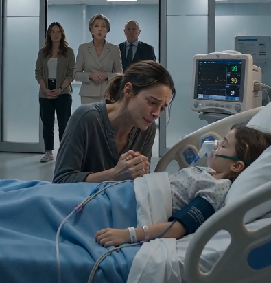 My Mom Pulled My 4-Year-Old's Oxygen Mask Off... She Never Expected My Husband to Walk In