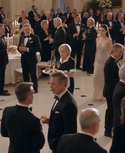 A Socialite Slapped an Elderly Waitress in Front of a Ballroom… Then Everything Changed