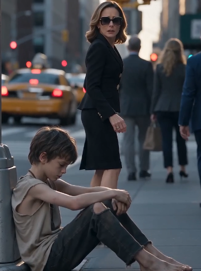 Her Son Saw a Homeless Boy on the Street… Then He Whispered One Word: “Mother?”
