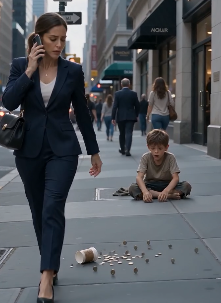 A Homeless Boy Saved a Baby From Traffic… Then Asked for His Coins Back