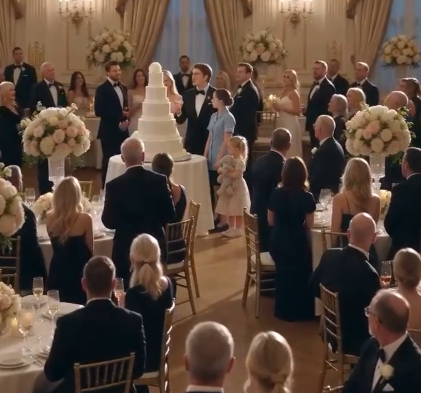 At a Billionaire's Wedding, the Groom Smashed Cake in the Maid's Face... 11 Minutes Later, Her Little Girl Exposed the Bride