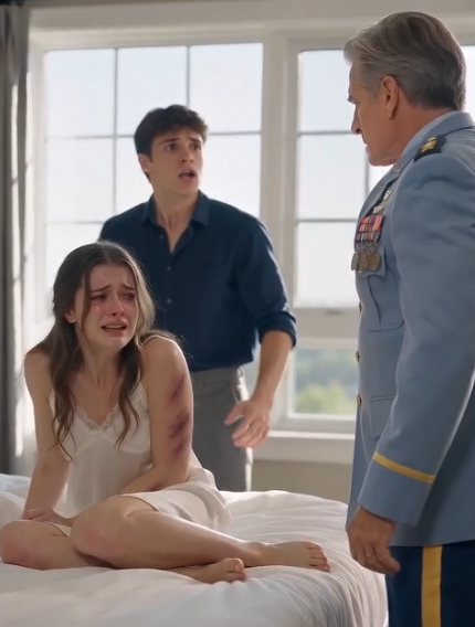 My Army Colonel Father Lifted My Blanket… Then My Husband Turned White