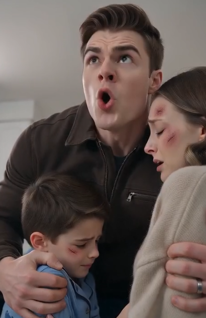 He Came Home Early… And Found His Pregnant Wife Serving the Family That Was Using Her