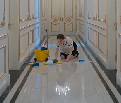 Rich Heiress Falsely Accuses Janitor of Being Pregnant and Stealing… 5 Minutes Later, 12 Armored Cadillacs Ram into School