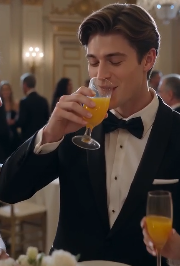 The Groom Was About to Take One Sip... Then the Maid Knocked the Glass From His Hand and Exposed a Deadly Secret.