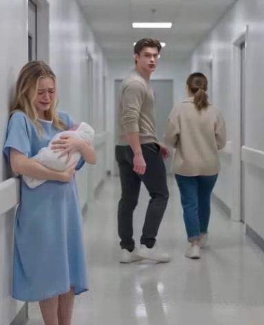 MY HUSBAND ABANDONED ME AND OUR NEWBORN AT THE HOSPITAL—THEN A TATTOOED STRANGER SIGNED THE “FATHER” LINE AND EXPOSED THE SECRET THAT BROUGHT HIM TO HIS KNEES