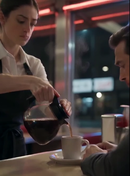 The Waitress Saved a Mafia Boss From Poisoned Coffee—The Next Morning, His Black Mercedes Was Waiting Outside Her Apartment