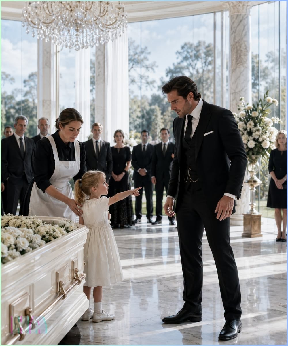The Mafia Boss Had Buried His Newborn Daughter, but a Maid’s Three-Year-Old Whispered Four Words at the Funeral That Made the Don Run
