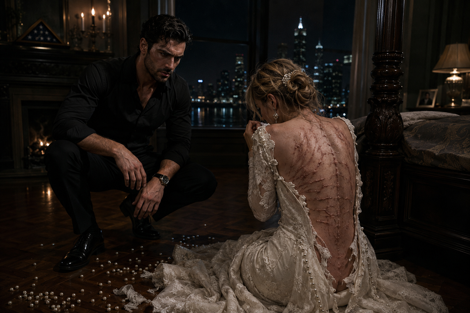 HE MARRIED HER TO DESTROY HER FATHER—But When Her Wedding Dress Tore Open, The Scars On Her Back Exposed The Sickest Secret In Chicago. 🔥👇