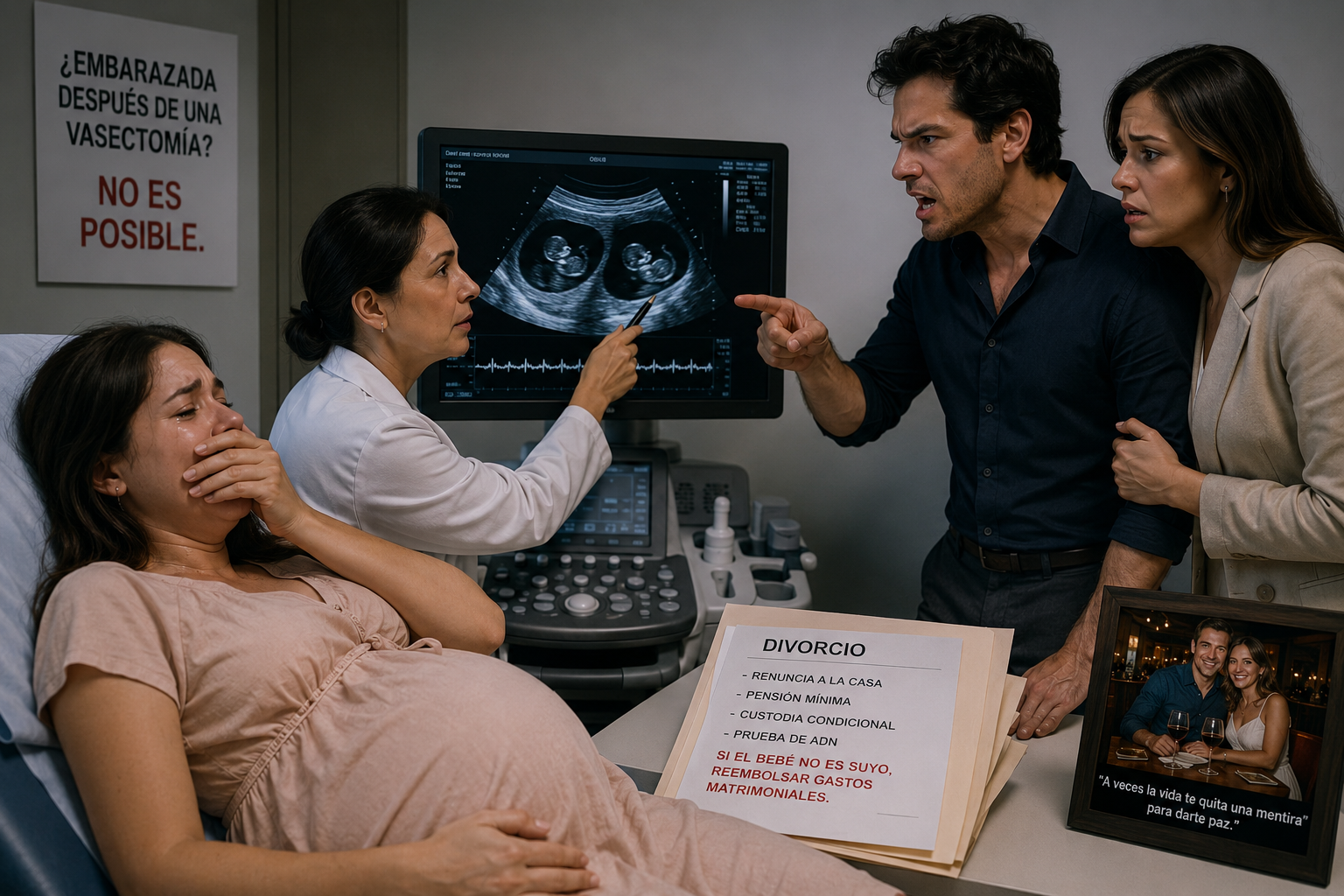 🔥 HE THOUGHT HIS VASECTOMY PROVED SHE CHEATED... UNTIL THE ULTRASOUND REVEALED A SECRET THAT DESTROYED HIS ENTIRE LIFE