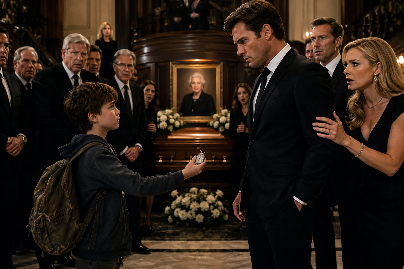 HE WALKED INTO HIS FATHER'S MANSION... AND SAID JUST FOUR WORDS: "I'M YOUR SECRET SON."