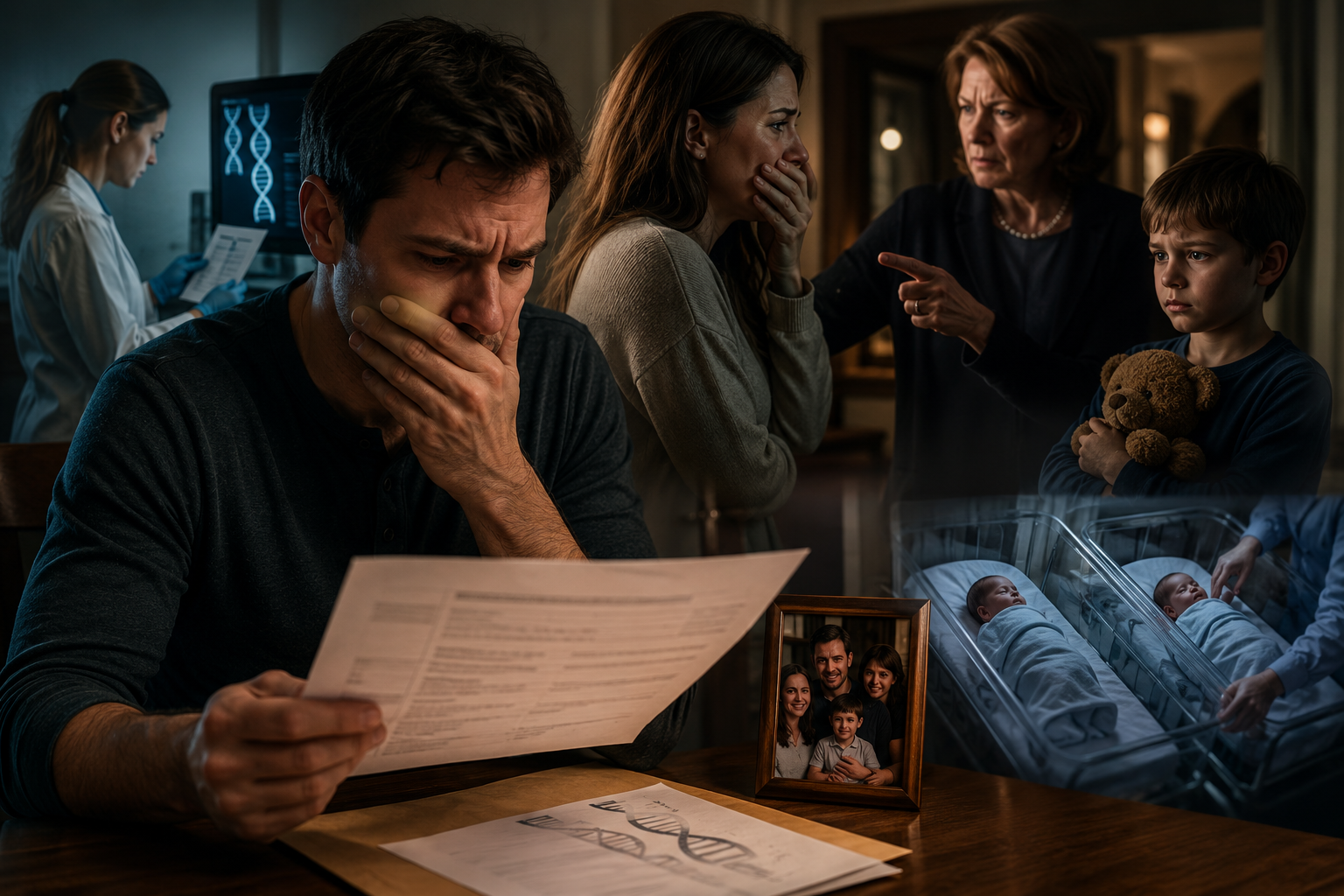 DNA TEST SHOCKER: He Thought He Knew His Family... Until One Envelope Destroyed Every Lie