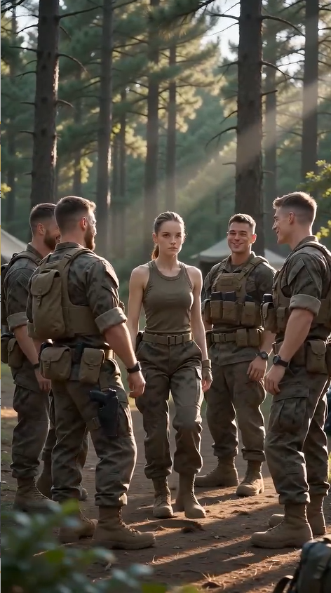 "THEY MOCKED THE ONLY FEMALE RECRUIT... UNTIL SHE DID ONE THING THAT MADE EVERY SOLDIER FALL SILENT 😱💥"