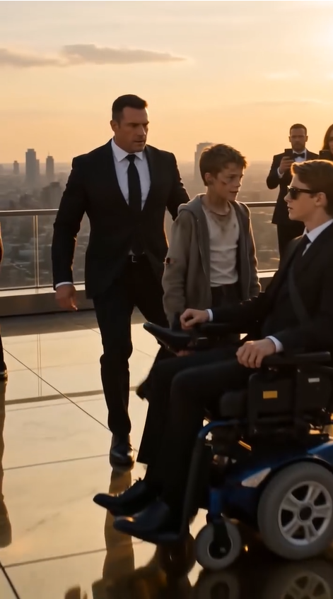 THE HOMELESS BOY SHATTERED A BILLIONAIRE'S DINNER... THEN WHISPERED SIX WORDS THAT MADE THE BLIND HEIR OPEN HIS EYES.
