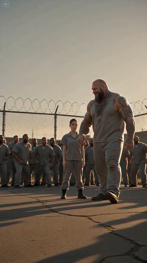 "The Prison Beast Challenged a Quiet Woman to a Death Fight—Three Minutes Later, Hundreds of Inmates Realized They Had Been Cheering for the Wrong Person"
