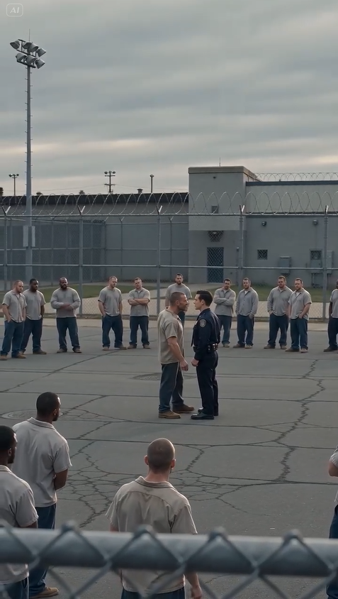 "The Prison's Most Feared Inmate Grabbed the New Guard by the Collar... Three Seconds Later, Every Prisoner Took Three Steps Back in Silence."